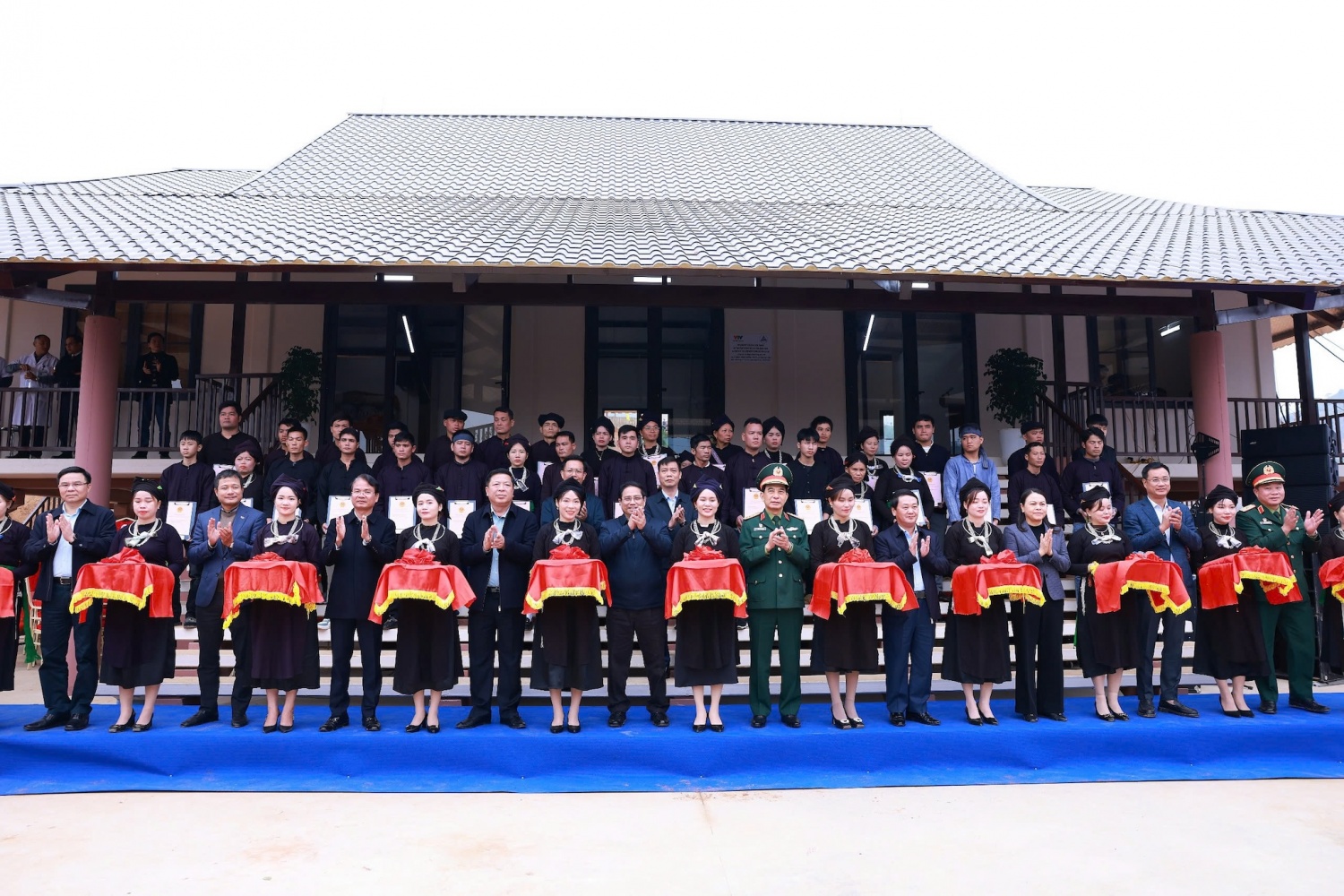 Khánh thành khu tái định cư thôn Làng Nủ, Kho Vàng và Nậm Tông (Lào Cai) Khánh thành khu tái định cư thôn Làng Nủ, Kho Vàng và Nậm Tông (Lào Cai)