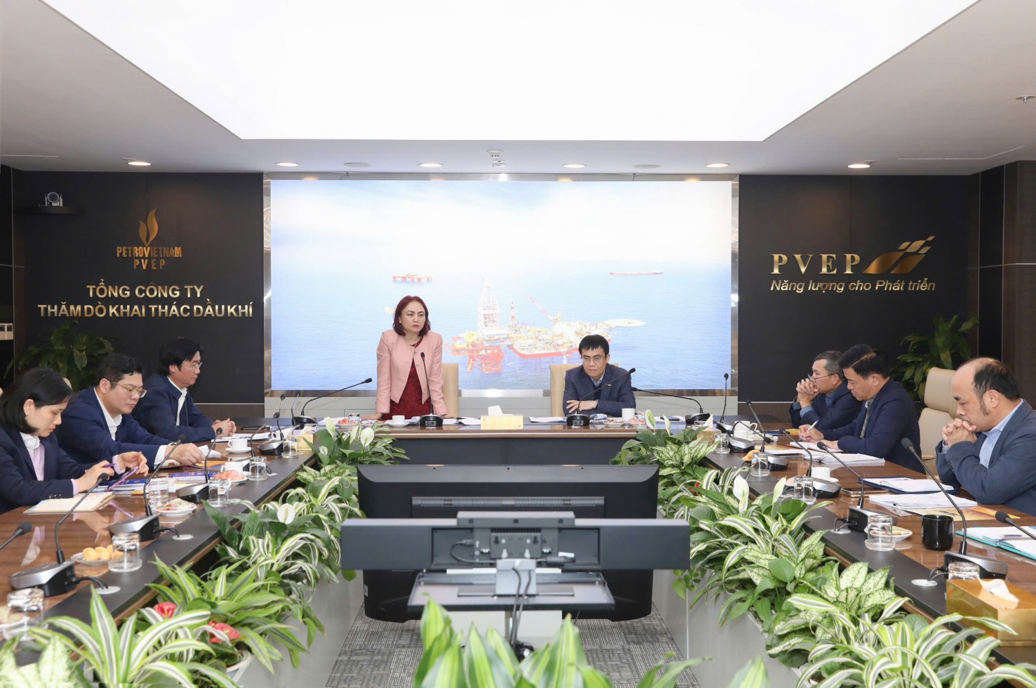 Toàn cảnh buổi làm việc