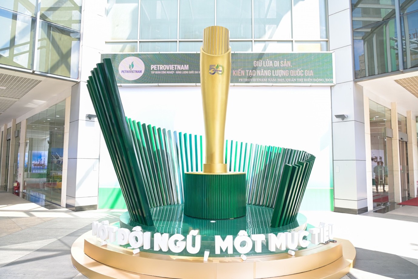 Màn hình Led và Photobooth tại sảnh tầng 1