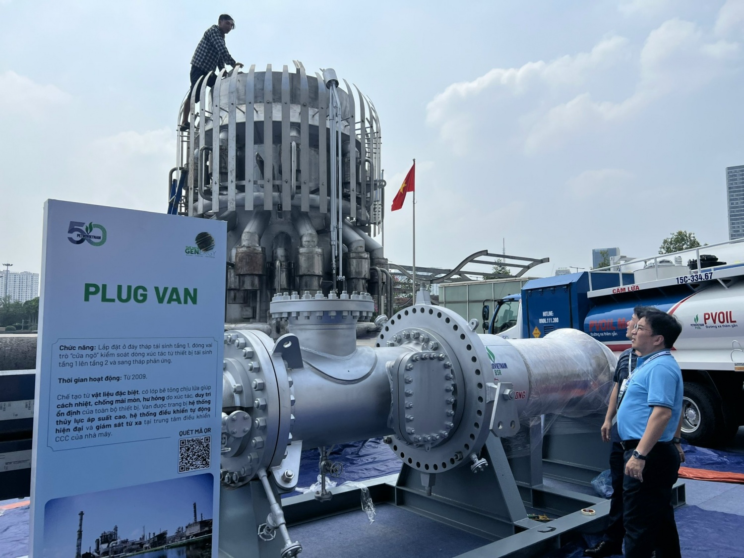 BSR sẵn sàng cho Triển lãm Khoa học, Công nghệ chào mừng 50 năm thành lập Petrovietnam”