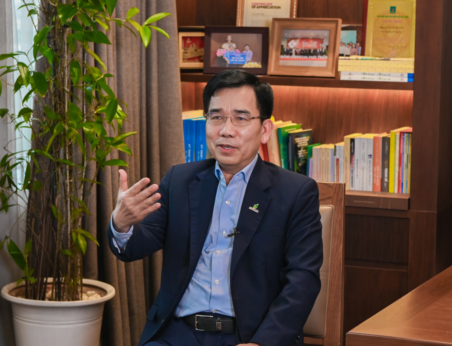 TS Lê Xuân Huyên, Phó Tổng Giám đốc, Chủ tịch Hội đồng KHCN Petrovietnam chia sẻ về vai trò của KHCN đối với quá trình hình thành và phát triển của Petrovietnam