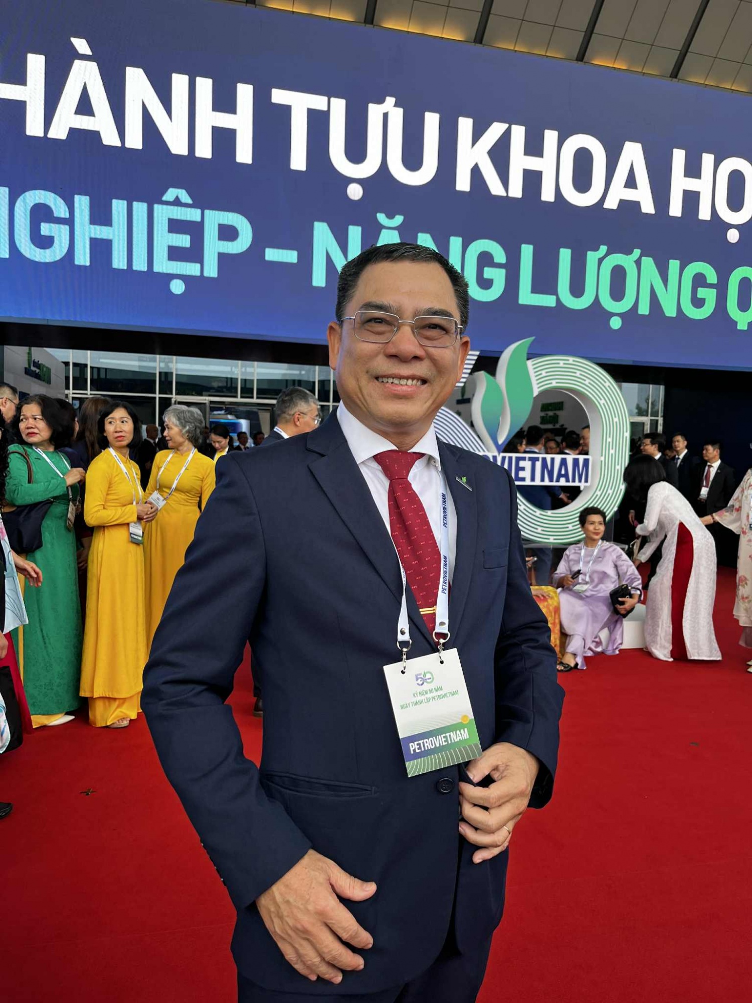 Ông Nguyễn Trọng Nghiêm, Phó phòng Vận hành Khai thác kiêm Chủ tịch Công đoàn Công ty Điều hành Dầu khí Biển Đông (BIENDONG POC)