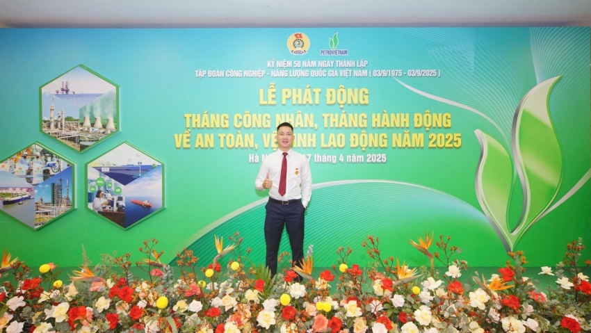 Kỹ sư Trần Anh Khoa: PV GAS/Petrovietnam không chỉ là nơi làm việc, mà còn là ngôi nhà lớn hun đúc tinh thần trách nhiệm, niềm tự hào dân tộc và khát vọng cống hiến. 