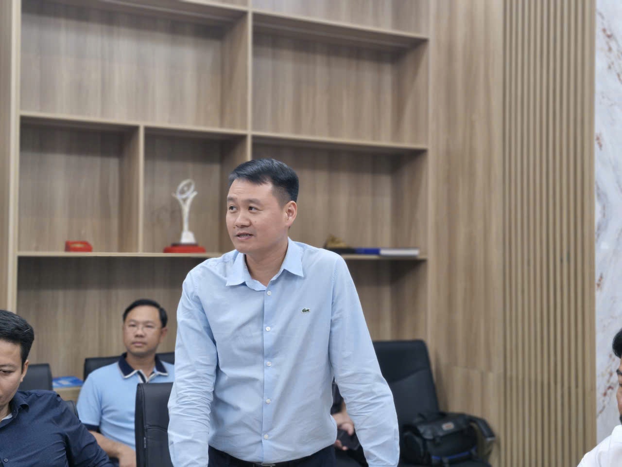 Ông Lê Trung Hưng – Phó Tổng Giám đốc PVOIL: Việc lựa chọn thời điểm khánh thành gắn với dịp kỷ niệm 50 năm thành lập Petrovietnam càng làm công trình thêm ý nghĩa.