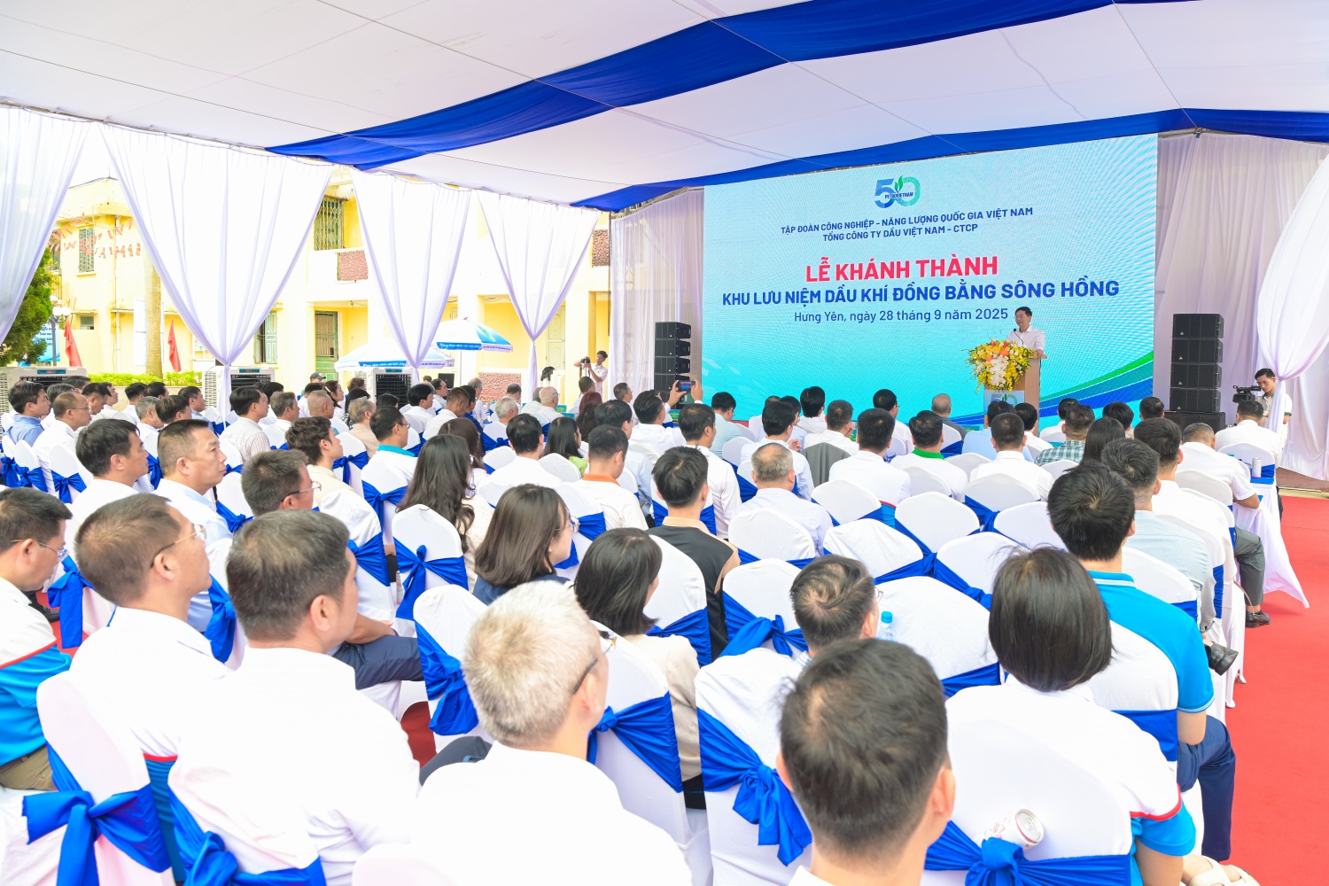 Toàn cảnh Lễ khánh thành.