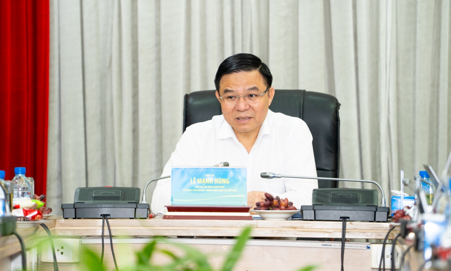Chủ tịch HĐTV Petrovietnam Lê Mạnh Hùng yêu cầu các đơn vị quán triệt tinh thần “Nói ít, nghĩ nhiều, làm nhiều, tốc độ nhanh, hiệu quả cao”