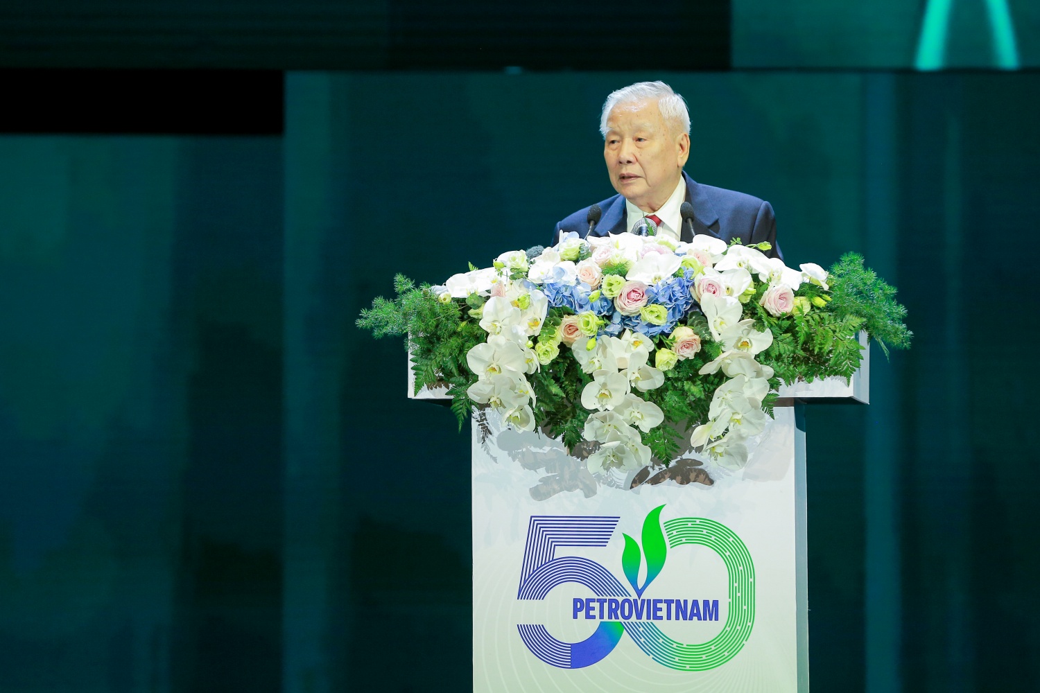 GS.TSKH Hồ Sĩ Thoảng - Nguyên Chủ tịch HĐQT Petrovietnam chia sẻ cảm xúc tại chương trình