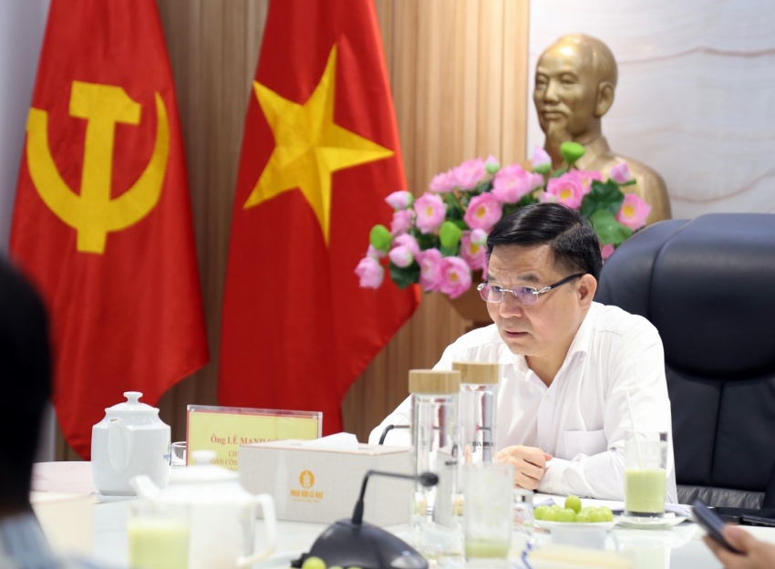 Chủ tịch HĐTV Petrovietnam Lê Mạnh Hùng đặc biệt lưu ý về chiến lược hình thành Trung tâm Công nghiệp năng lượng sinh thái tại Cà Mau