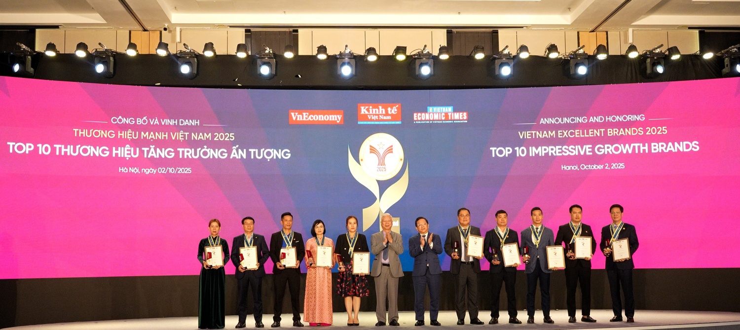 Chương trình Thương hiệu Mạnh Việt Nam 2025 với chủ đề Doanh nghiệp vươn tầm