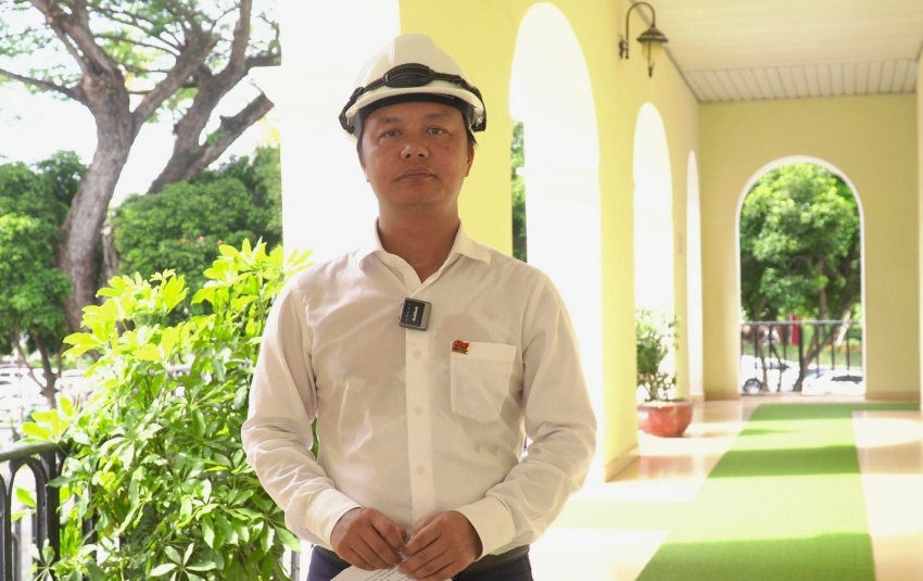 Ông Trần Duy Hải - Viện phó Viện NIPI, Vietsovpetro: Trong quá trình thiết kế, đội ngũ kỹ sư Viện NIPI đã không ngừng tìm tòi, áp dụng hàng loạt giải pháp và sáng kiến kỹ thuật.