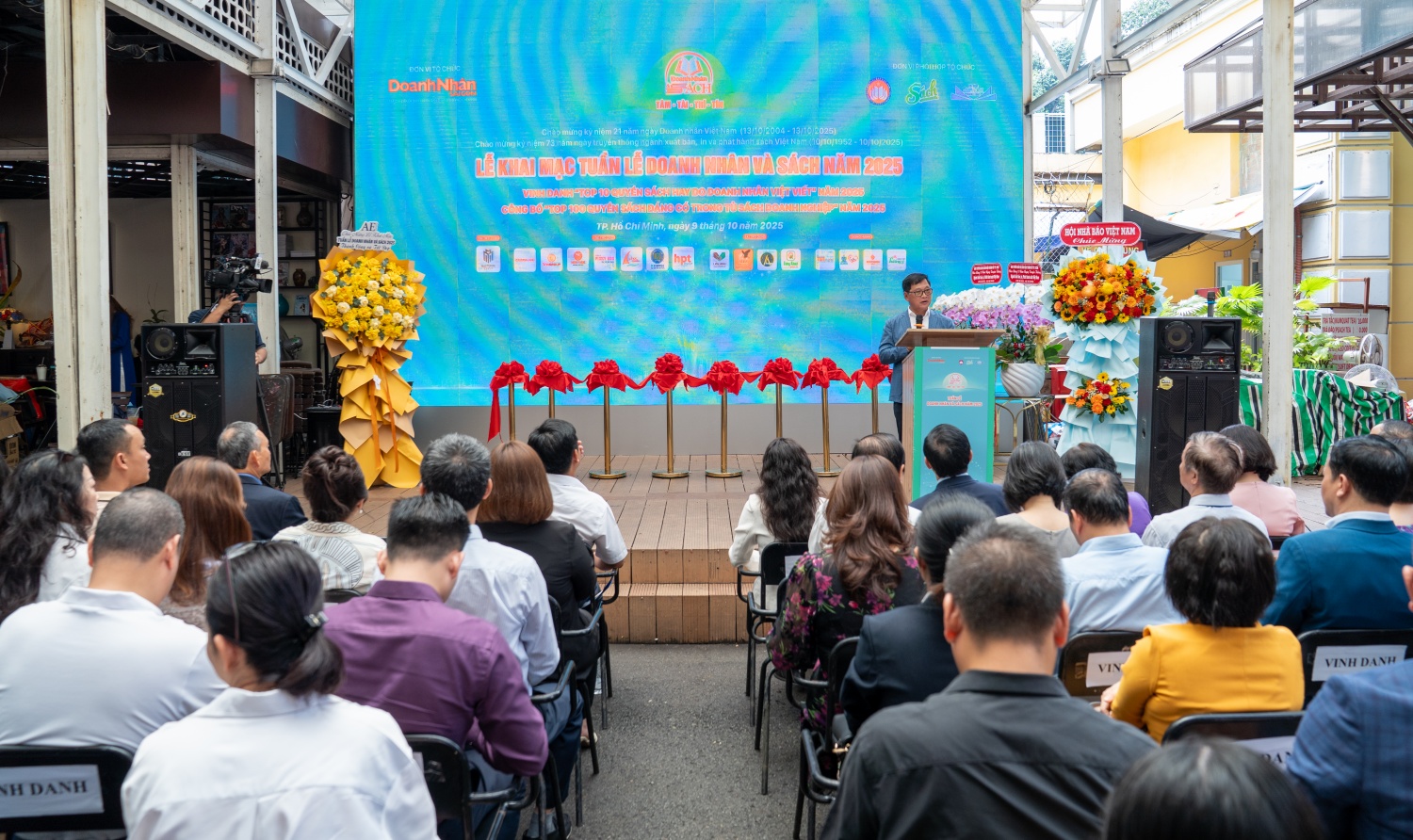 Tuần lễ Doanh nhân và Sách 2025, diễn ra từ ngày 9 – 12/10 tại Đường Sách TP HCM.