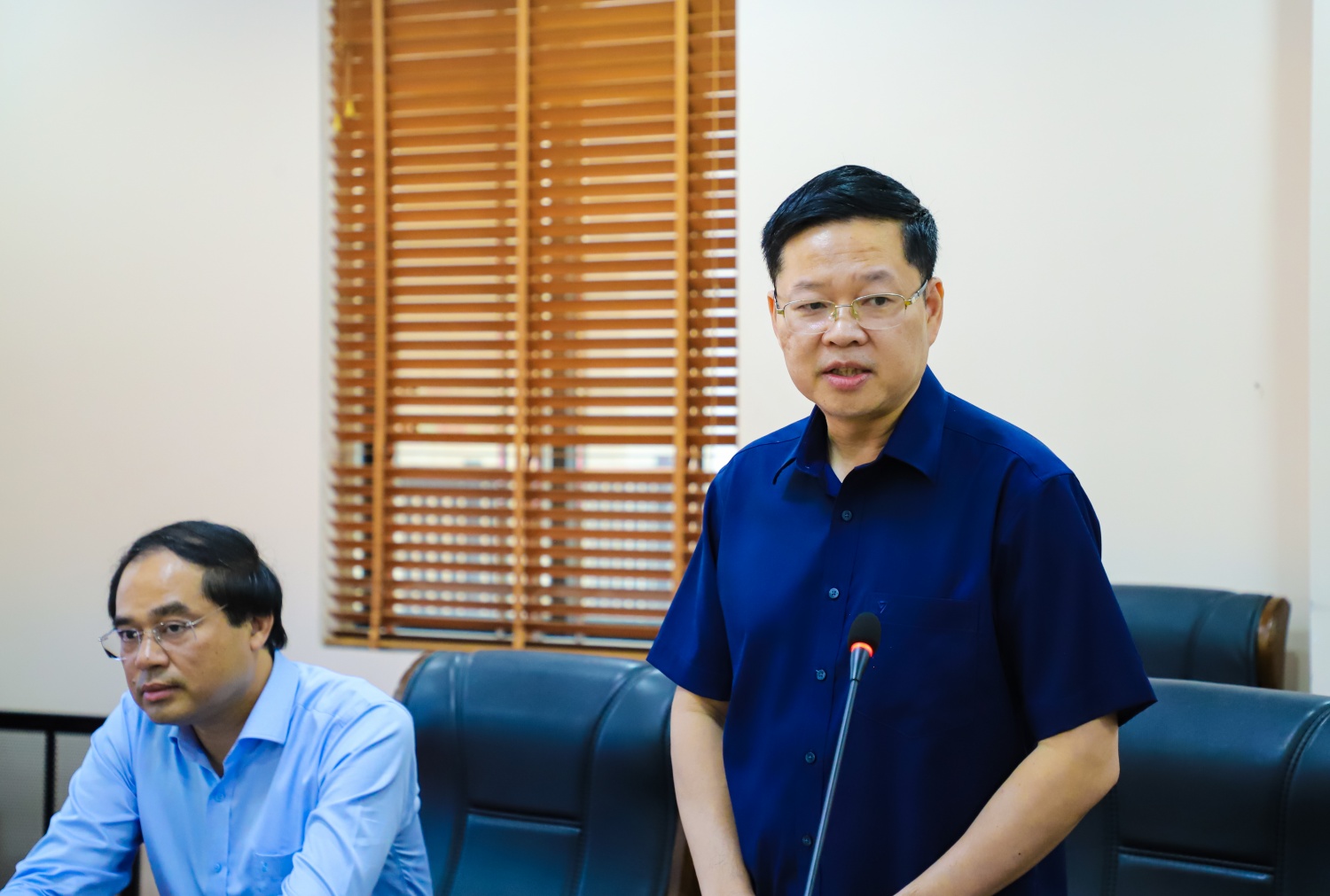 Đồng chí Đinh Quang Tuyên, Phó Bí thư Tỉnh ủy, Chủ tịch Ủy ban MTTQ Việt Nam tỉnh Thái Nguyên cảm ơn sự hỗ trợ kịp thời của Petrovietnam