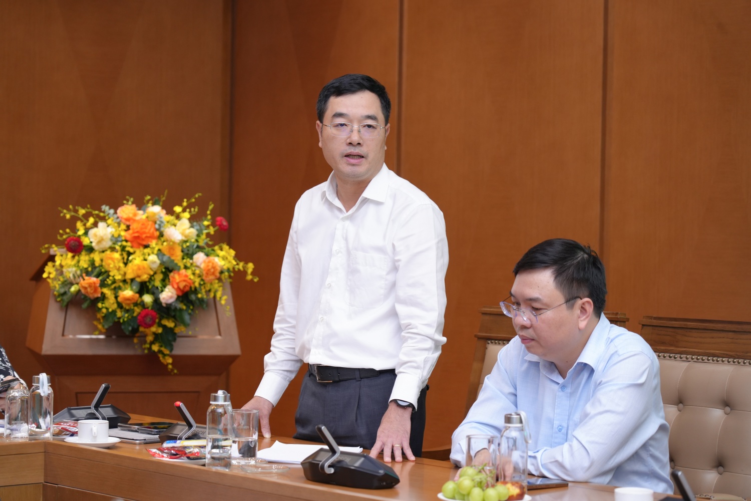 Đồng chí Trịnh Việt Thắng, Bí thư Chi bộ, Trưởng Ban QLHĐ DK và PTDA E&P: Công đoàn Ban đã khẳng định được vai trò là tổ chức đại diện tin cậy của người lao động, luôn đồng hành cùng chuyên môn, góp phần xây dựng môi trường làm việc đoàn kết, chuyên nghiệp, ổn định, hiệu quả.