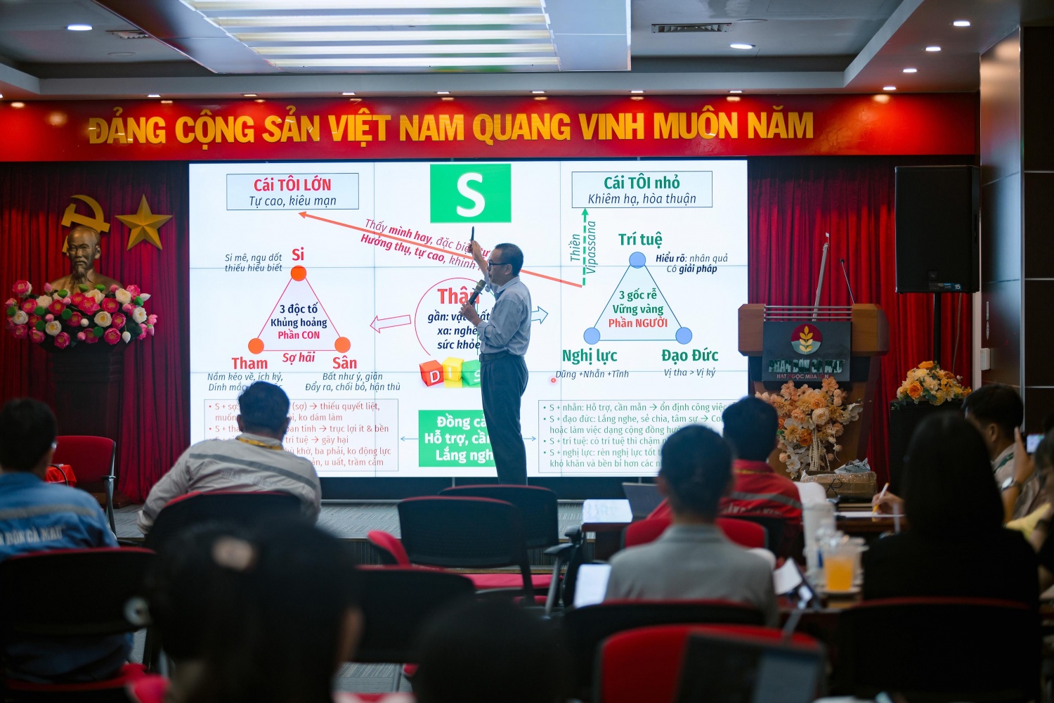 Chuyên gia Trần Việt Quân mang đến những chia sẻ thực tế về mô hình DISC.