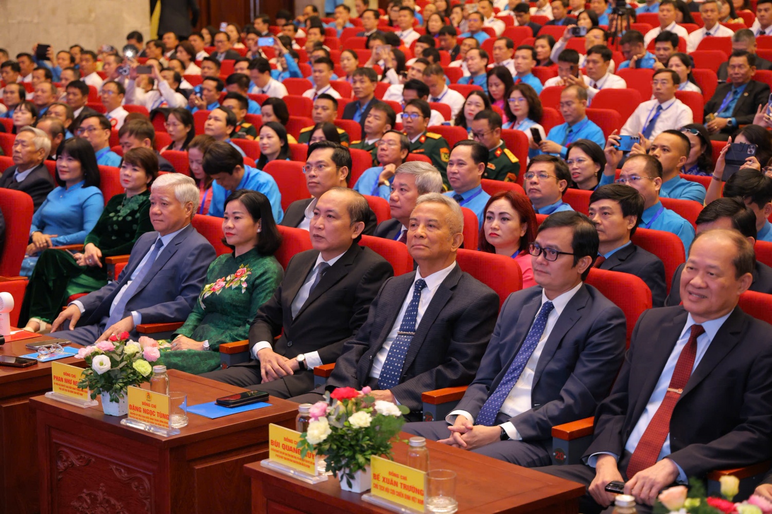 Các đại biểu tham dự Đại hội Thi đua yêu nước công nhân, viên chức, lao động toàn quốc lần thứ XI, giai đoạn 2025-2030.