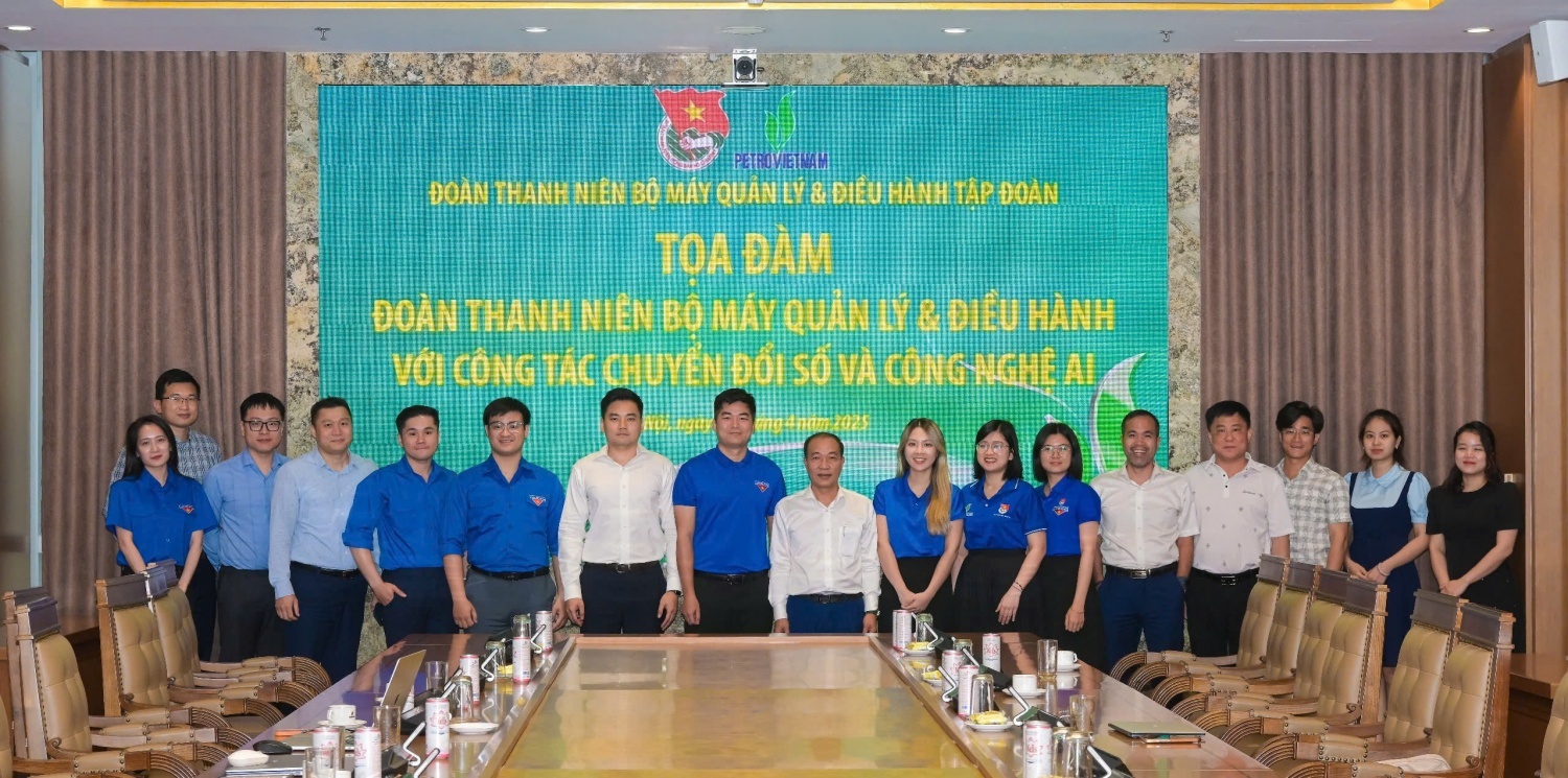 Đoàn Thanh niên BMQL&ĐH Petrovietnam tổ chức tọa đàm về công tác chuyển đổi số và công nghệ AI