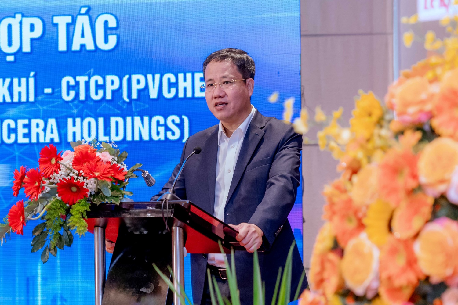 Ông Trương Đại Nghĩa – Chủ tịch HĐQT PVChem tin tưởng rằng sự hợp tác giữa PVChem và DICERA Holdings sẽ mang lại những dự án tiêu biểu – kết hợp hài hòa giữa chất lượng kỹ thuật, hiệu quả đầu tư và trách nhiệm xã hội, đóng góp tích cực cho mục tiêu phát triển bền vững của Petrovietnam và đất nước