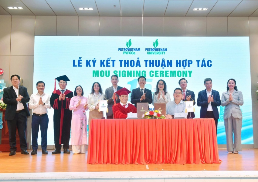 Trong những năm qua, PVU luôn đẩy mạnh công tác liên kết, hợp tác với các doanh nghiệp trong nước và quốc tế để nâng cao năng lực nghiên cứu, đào tạo, đáp ứng thực tiễn nhu cầu đào tạo, phát triển nhân lực của các doanh nghiệp.