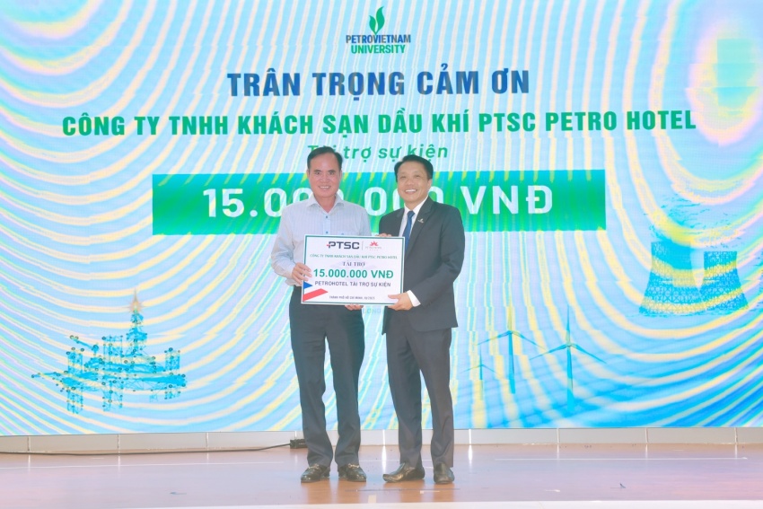 Công ty TNHH Khách sạn Dầu khí PTSC tài trợ sự kiện.