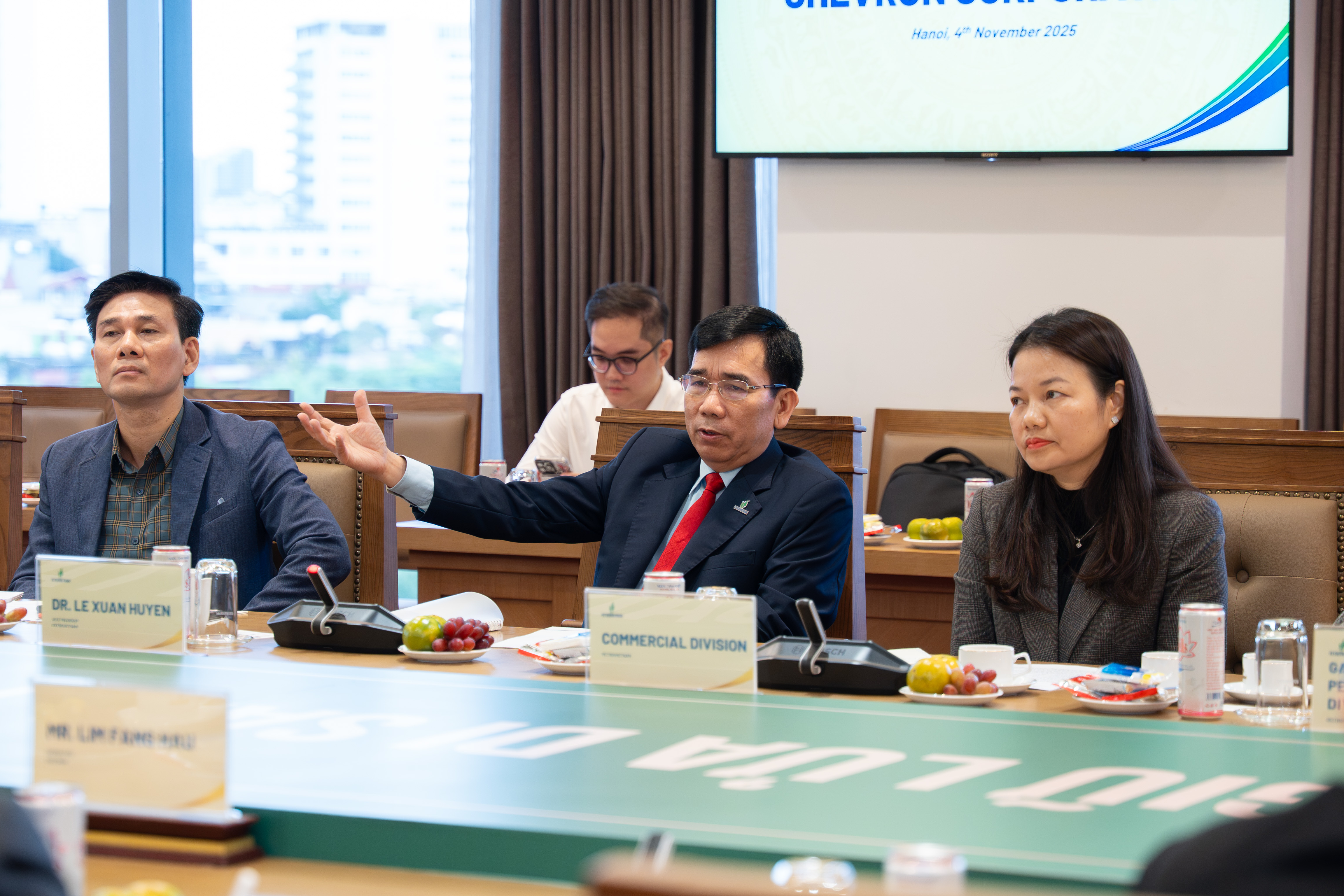 Phó Tổng Giám đốc Petrovietnam Lê Xuân Huyên: Petrovietnam luôn coi trọng việc mở rộng hợp tác với các tập đoàn năng lượng quốc tế có uy tín, trên cơ sở cùng chia sẻ lợi ích và định hướng phát triển bền vững.