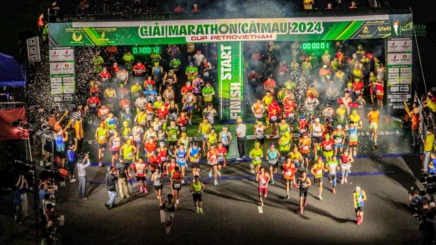 Nhiều khoảnh khắc đáng nhớ được ghi lại trong các mùa giải Marathon Cà Mau - Cúp Petrovietnam.