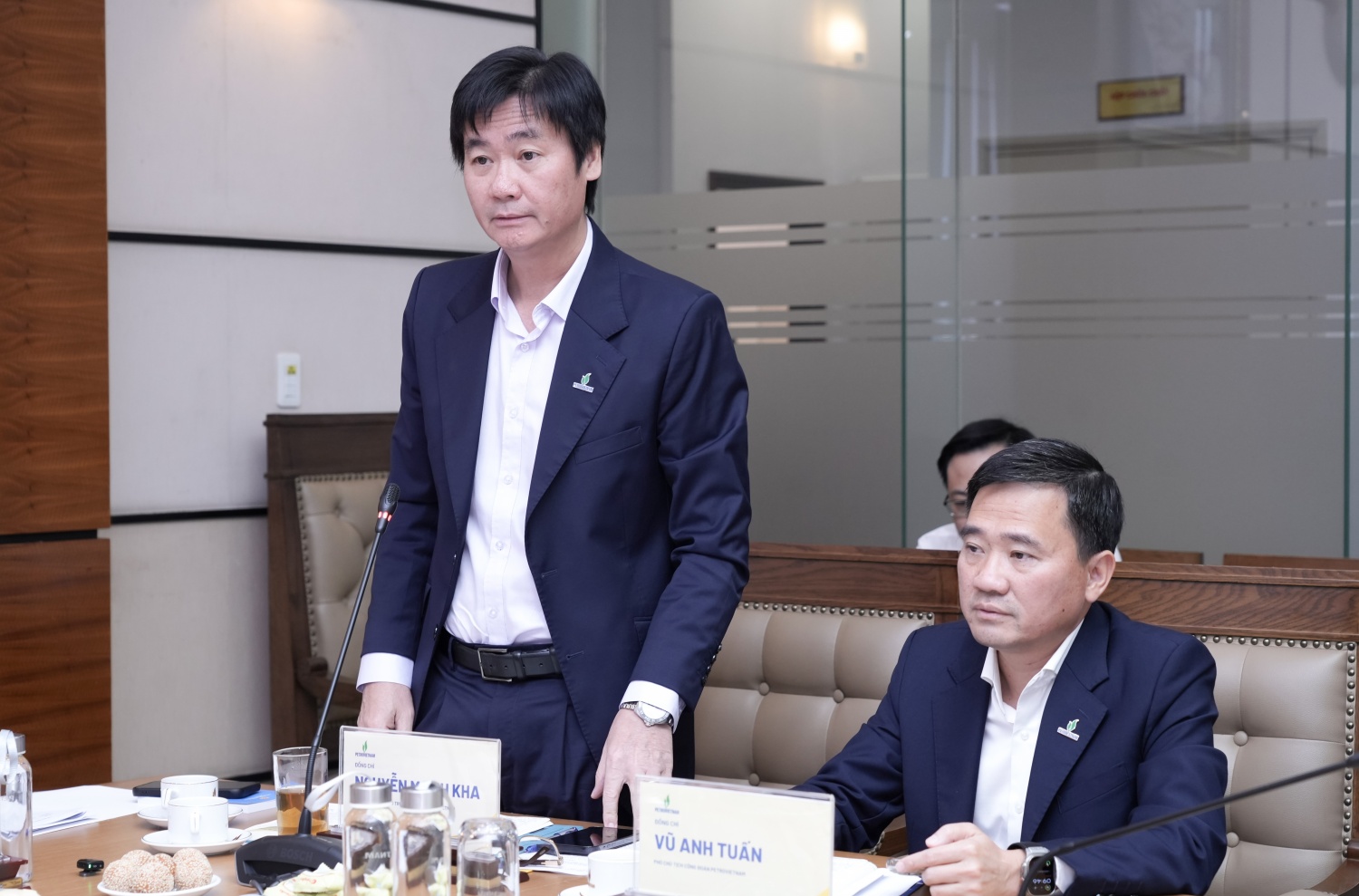 Đồng chí Nguyễn Mạnh Kha - Phó Chủ tịch Thường trực Công đoàn Petrovietnam mong muốn Tổ Công đoàn Cơ quan Công đoàn Tập đoàn tiếp tục chăm lo đời sống vật chất và tinh thần cho đoàn viên, đồng thời nâng cao chất lượng công tác tham mưu và phản biện.