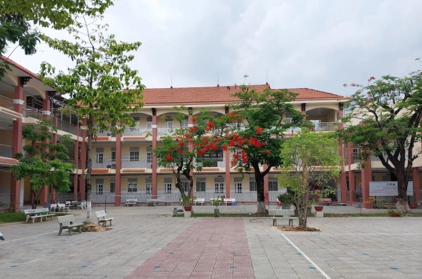 Trường THPT Trịnh Hoài Đức (phường Thuận An, TP Hồ Chí Minh).
