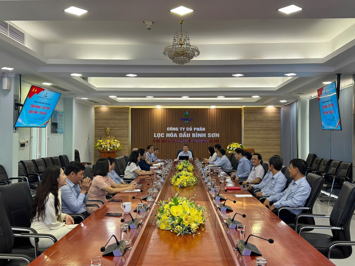 Đảng bộ BSR quyết tâm đổi mới, quán triệt tinh thần 