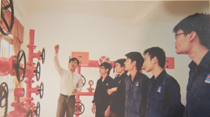 Lớp học mô hình Khoan ở PV College (Ảnh tư liệu)