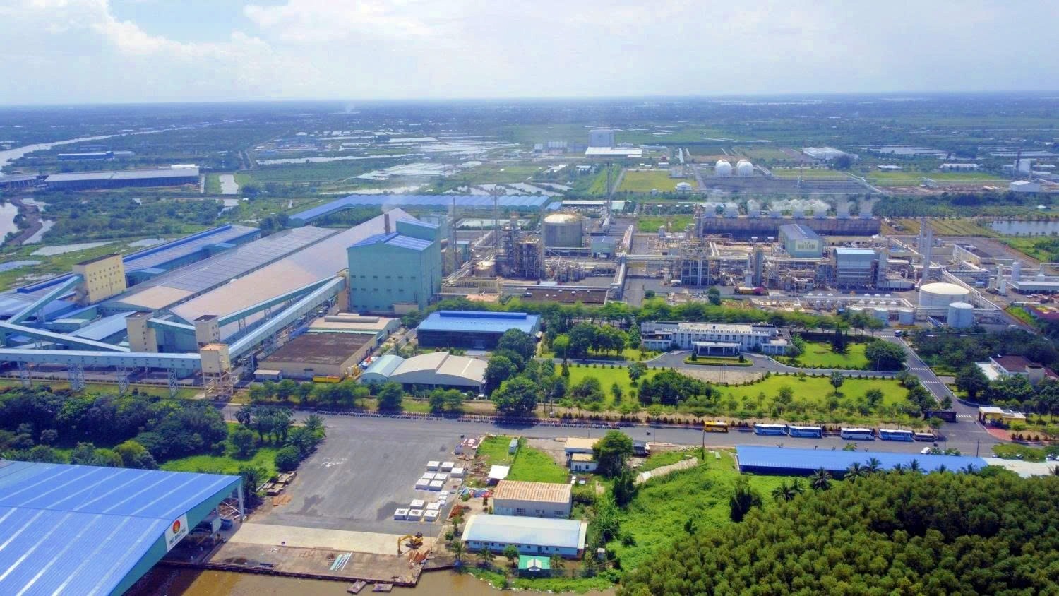 Cụm Khí - Điện - Đạm Cà Mau.