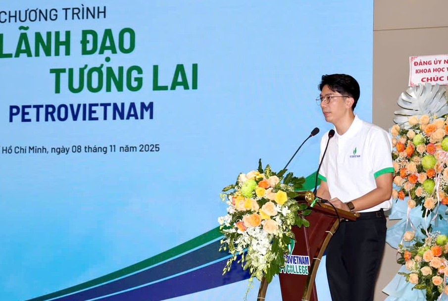 Đồng chí Đoàn Thái Việt - Ban Kiểm soát nội bộ PVEP bày tỏ niềm vinh dự và tự hào khi được lựa chọn tham dự khóa học của chương trình “Lãnh đạo tương lai Petrovietnam 2025”.