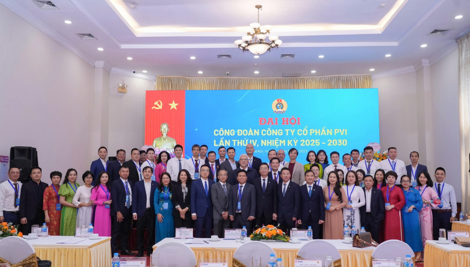 Đại hội Công đoàn PVI lần thứ IV, nhiệm kỳ 2025-2030 diễn ra thành công tốt đẹp