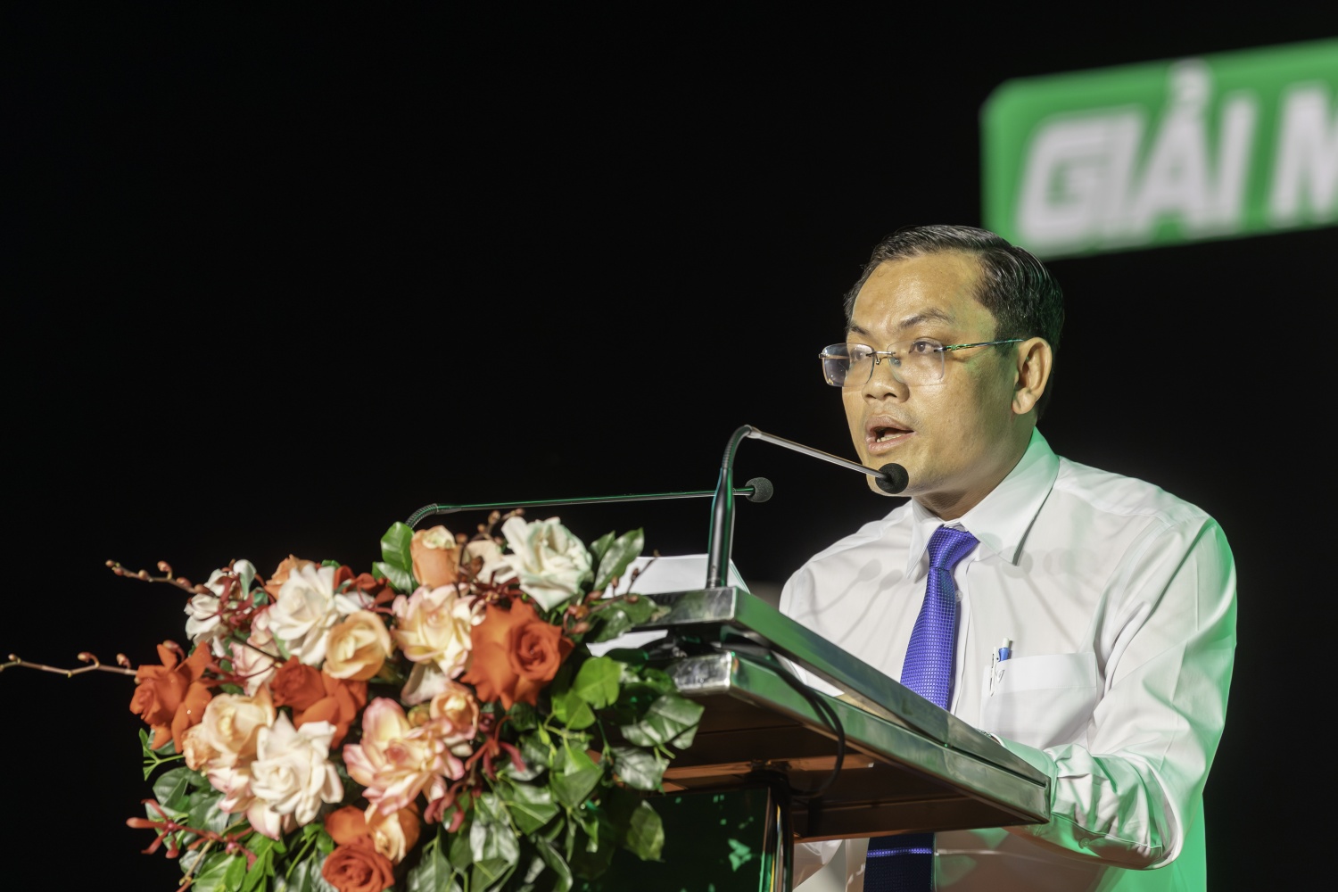 Ông Ngô Vũ Thăng, Tỉnh ủy viên, Phó Chủ tịch UBND tỉnh Cà Mau – Trưởng Ban tổ chức Giải nhấn mạnh ý nghĩa của giải chạy trong việc lan tỏa tinh thần rèn luyện sức khỏe theo tư tưởng Hồ Chí Minh.