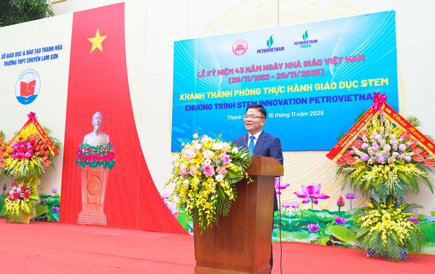 Phó Thủ tướng Chính phủ Lê Thành Long phát biểu tại chương trình.
