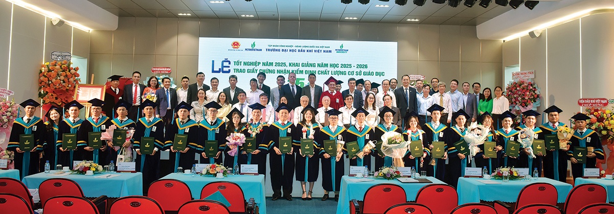 Trường Đại học Dầu khí Việt Nam tự hào hành trình 15 năm hình thành và phát triển”