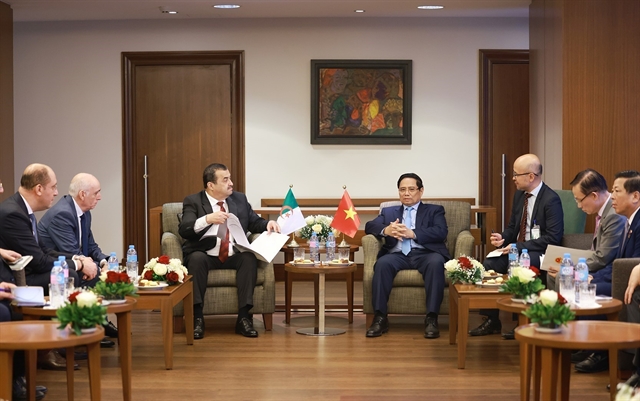 PM meets Algerian officials, corporation representatives