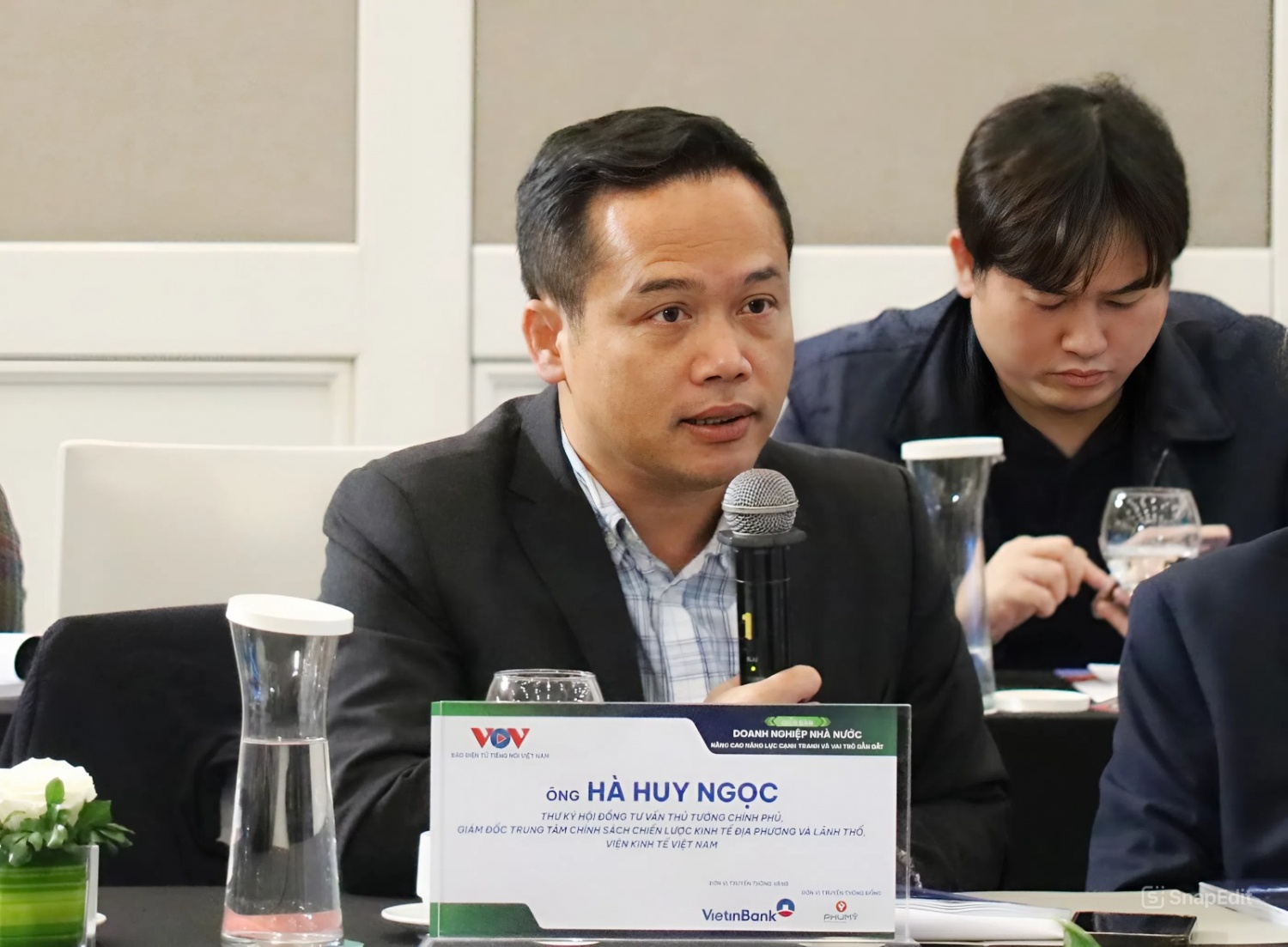 TS. Hà Huy Ngọc: kỳ vọng trao quyền chủ động mạnh mẽ hơn cho DNNN, để dẫn dắt quốc gia tiến lên bằng khoa học, công nghệ và đổi mới sáng tạo (Ảnh: Phương Thảo)
