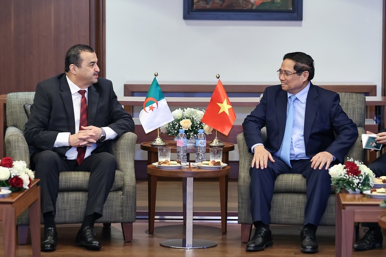 Thủ tướng hoan nghênh những kết quả hợp tác thời gian qua giữa Petrovietnam và Sonatrach.