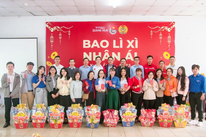 Hoạt động chăm lo đời sống người lao động được hệ thống Công đoàn PTSC triển khai rộng khắp các đơn vị.