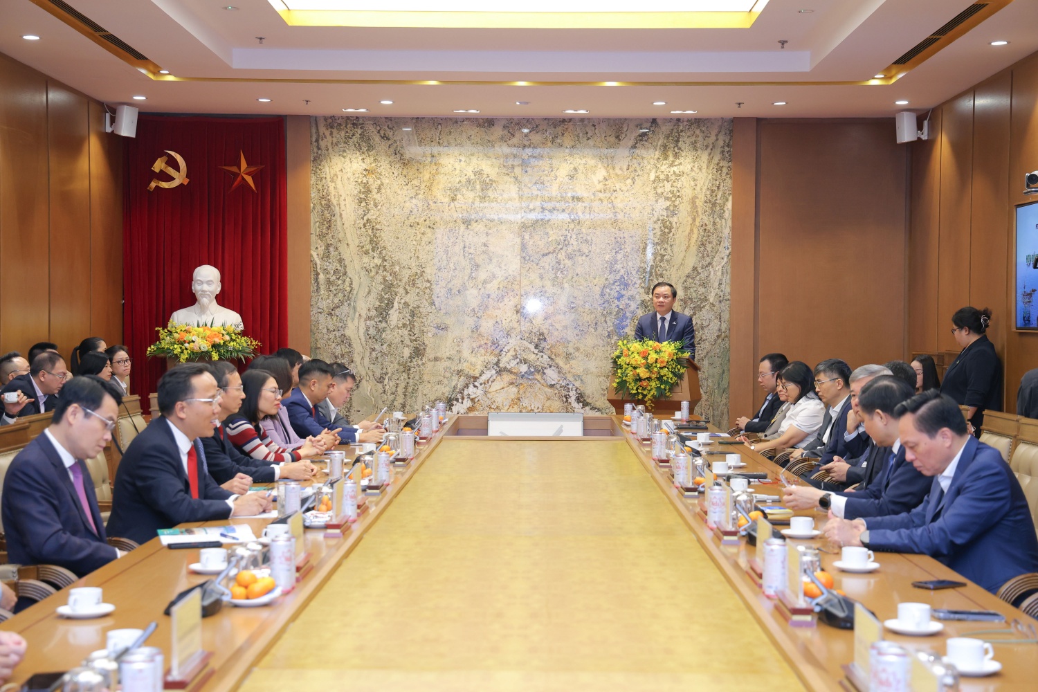 Toàn cảnh Lễ ký