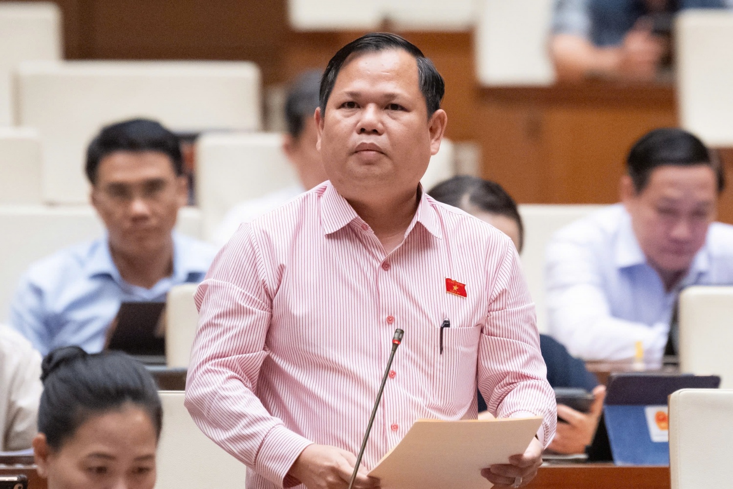 Đại biểu Quốc hội Nguyễn Duy Thanh ( Đoàn cà Mau)