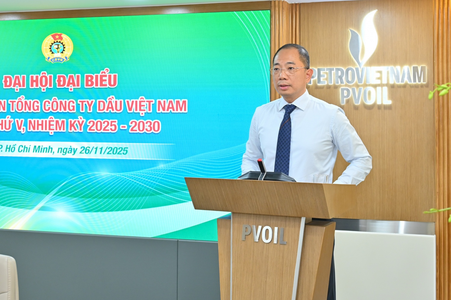 Đồng chí Cao Hoài Dương – Bí thư Đảng ủy, Chủ tịch HĐQT PVOIL đặt ra 3 yêu cầu với đội ngũ cán bộ Công đoàn và 3 yêu cầu với tổ chức Công đoàn PVOIL