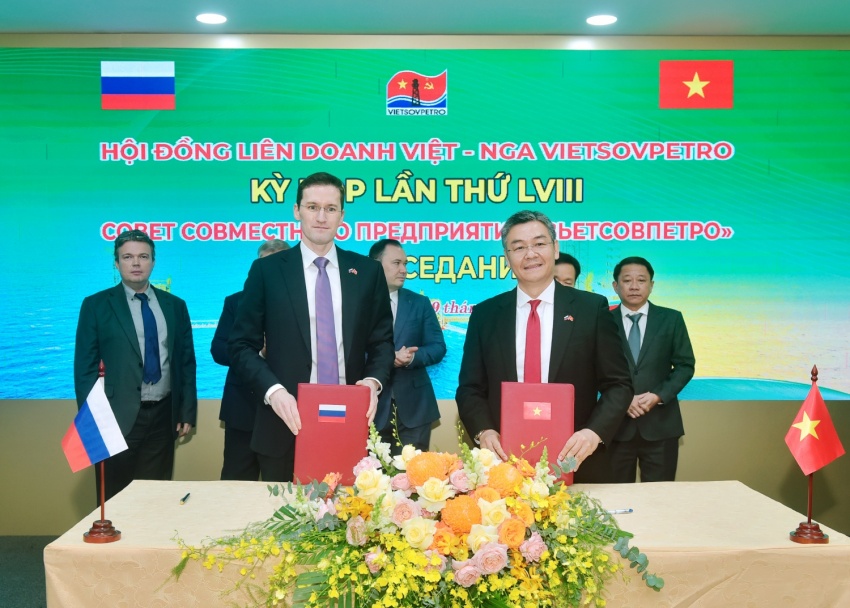 Kỳ họp 58 Hội đồng Liên doanh Việt - Nga Vietsovpetro: Ghi dấu bước tiến 2025, mở rộng tầm nhìn đến 2050”