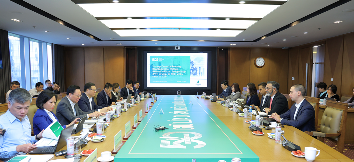 Toàn cảnh Hội thảo giữa Petrovietnam và BCG