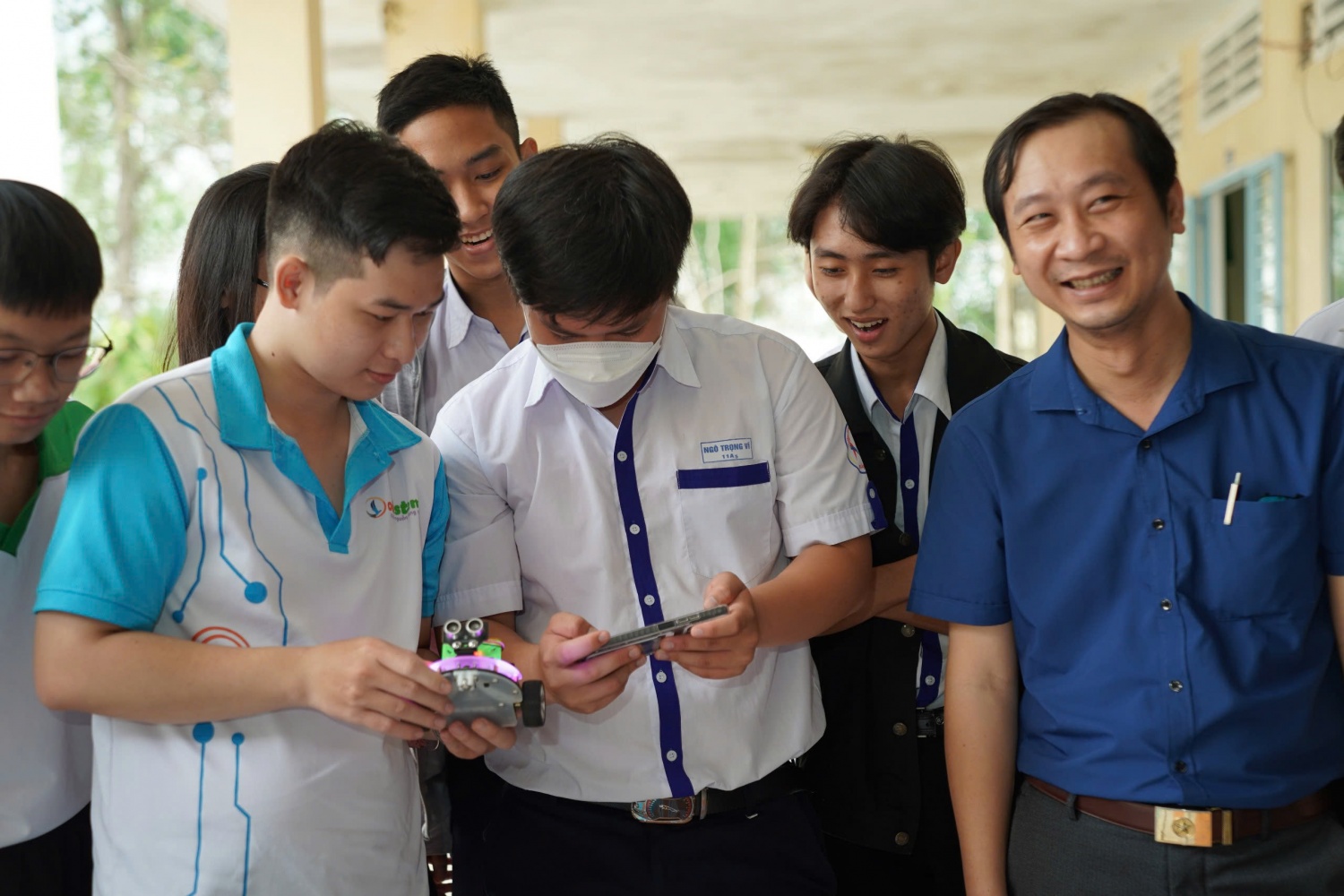 Thầy Trang Minh Thiên: “STEM Innovation Petrovietnam” là nguồn năng lượng tri thức mới, góp phần ươm mầm đam mê khoa học - công nghệ, nuôi dưỡng khát vọng làm chủ tương lai của thế hệ trẻ Việt Nam trong kỷ nguyên vươn mình.