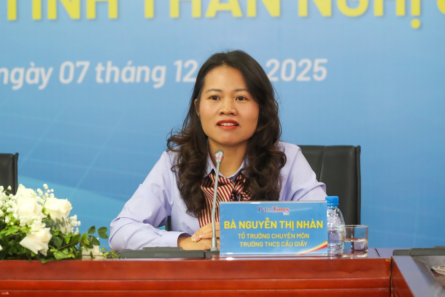 Cô giáo Nguyễn Thị Nhàn.