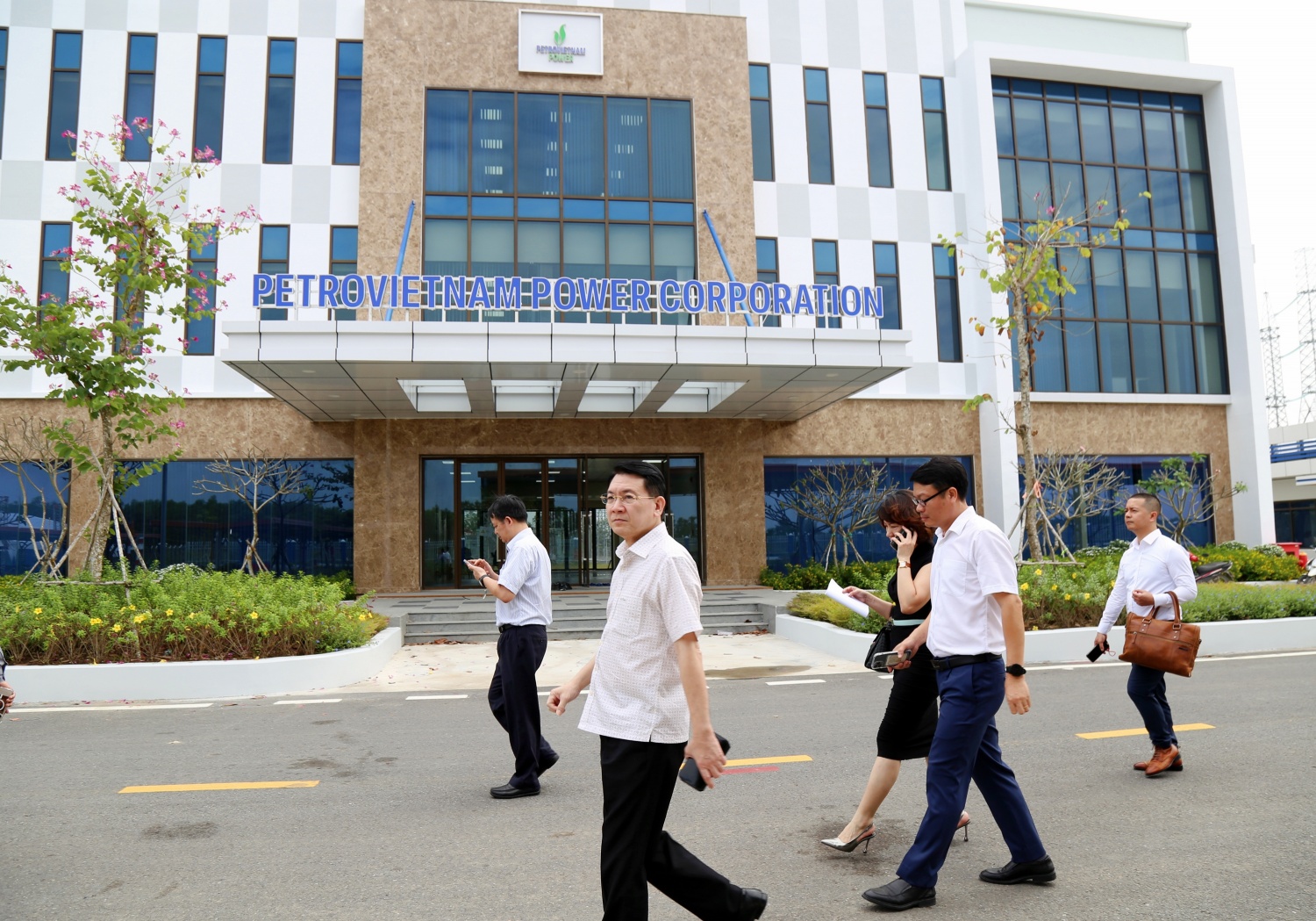 Khu vực tòa nhà văn phòng