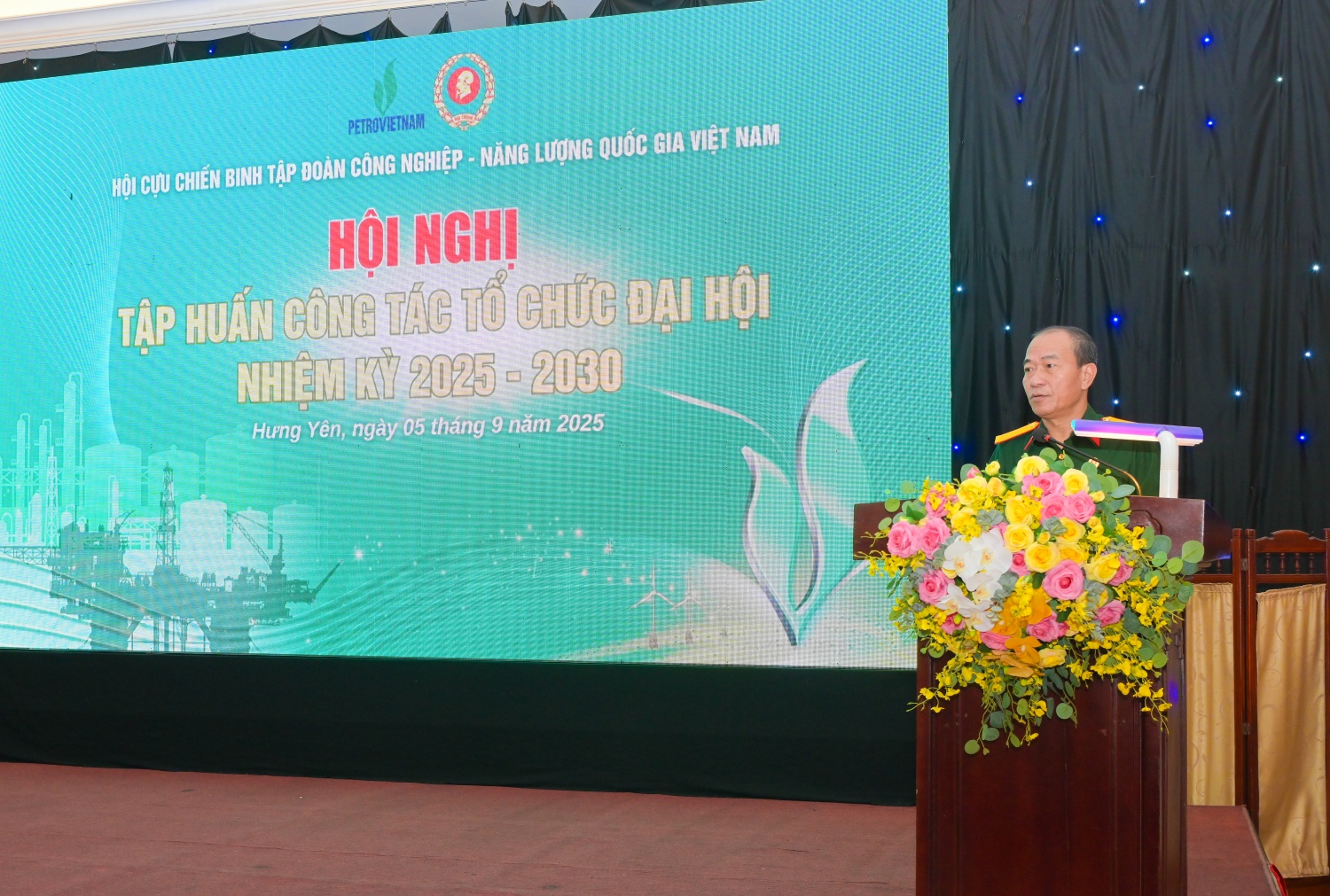 Hội CCB Petrovietnam tổ chức Hội nghị tập huấn công tác chuẩn bị Đại hội.