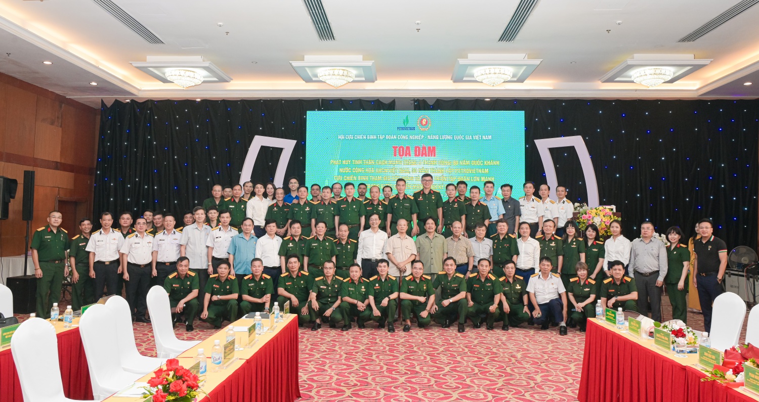 Hội CCB Petrovietnam luôn phát huy phẩm chất “Bộ đội Cụ Hồ”, là lực lượng chính trị - xã hội trung thành, tin cậy của Đảng bộ Petrovietnam.