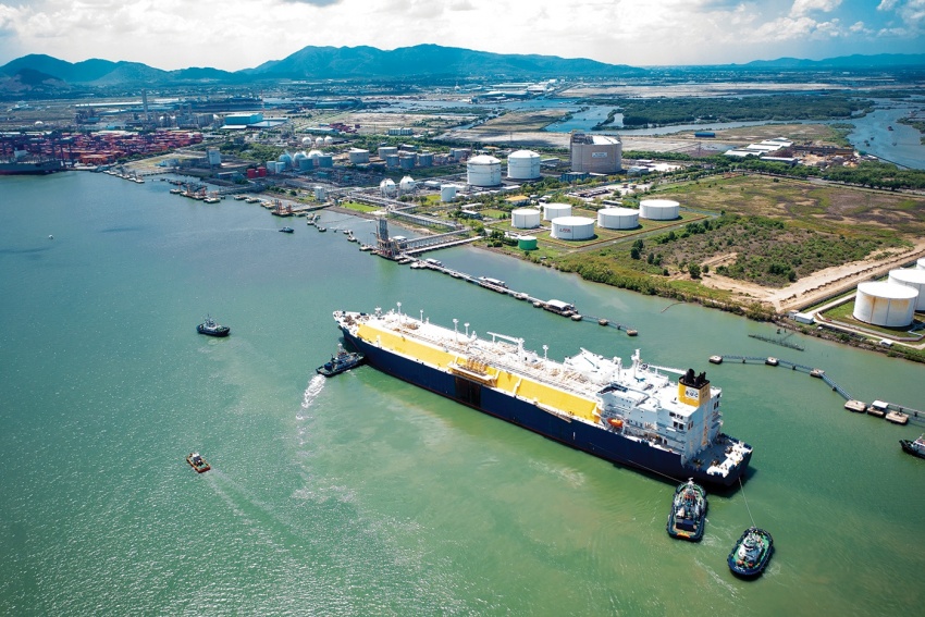 Kho cảng LNG của PV GAS